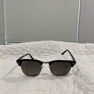 Ray-Ban Black and Gold Sunglasses